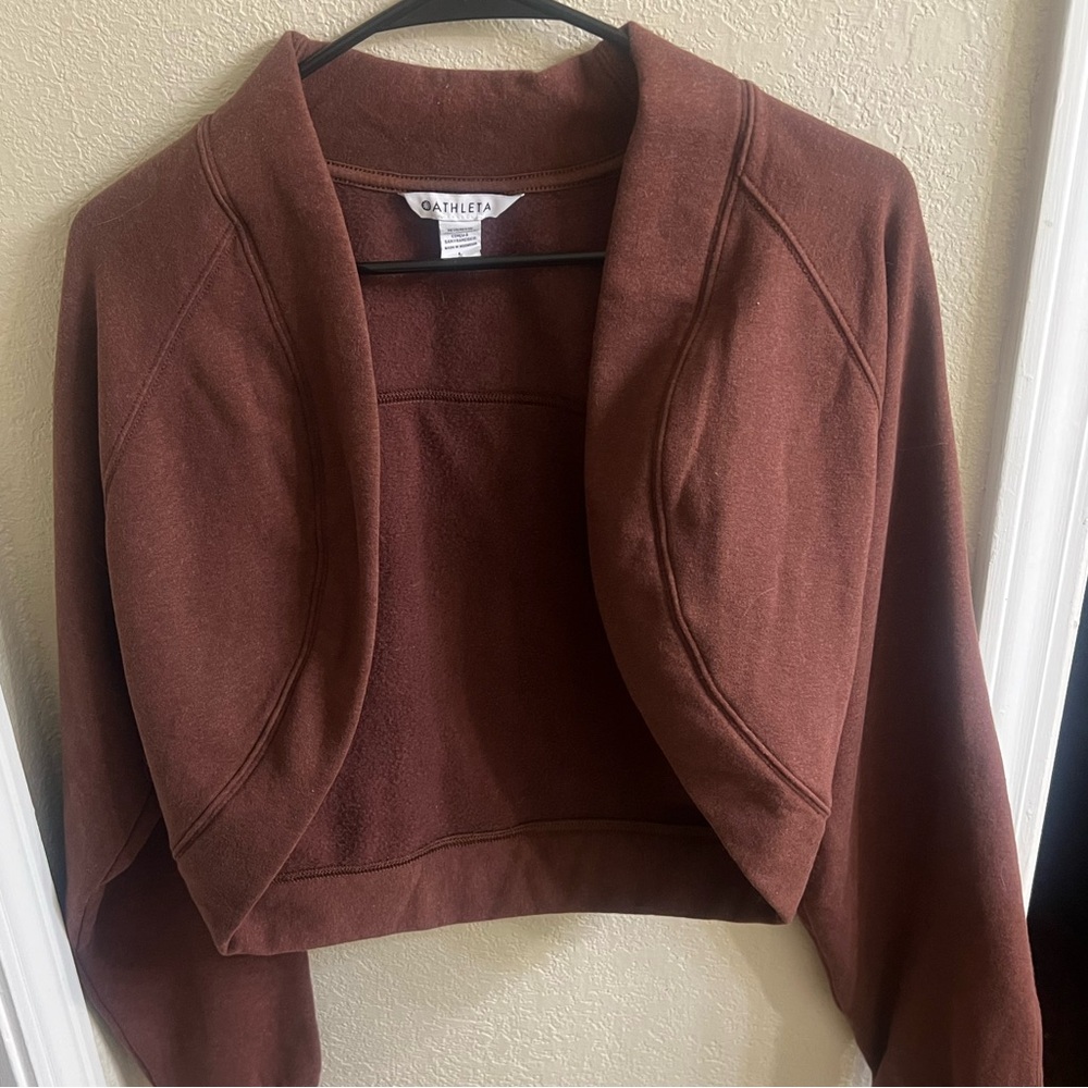 Athleta Chocolate Brown Sweater